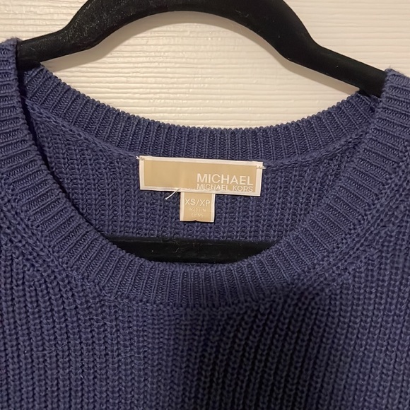 Michael Kors Navy Sweater - Picture 2 of 3